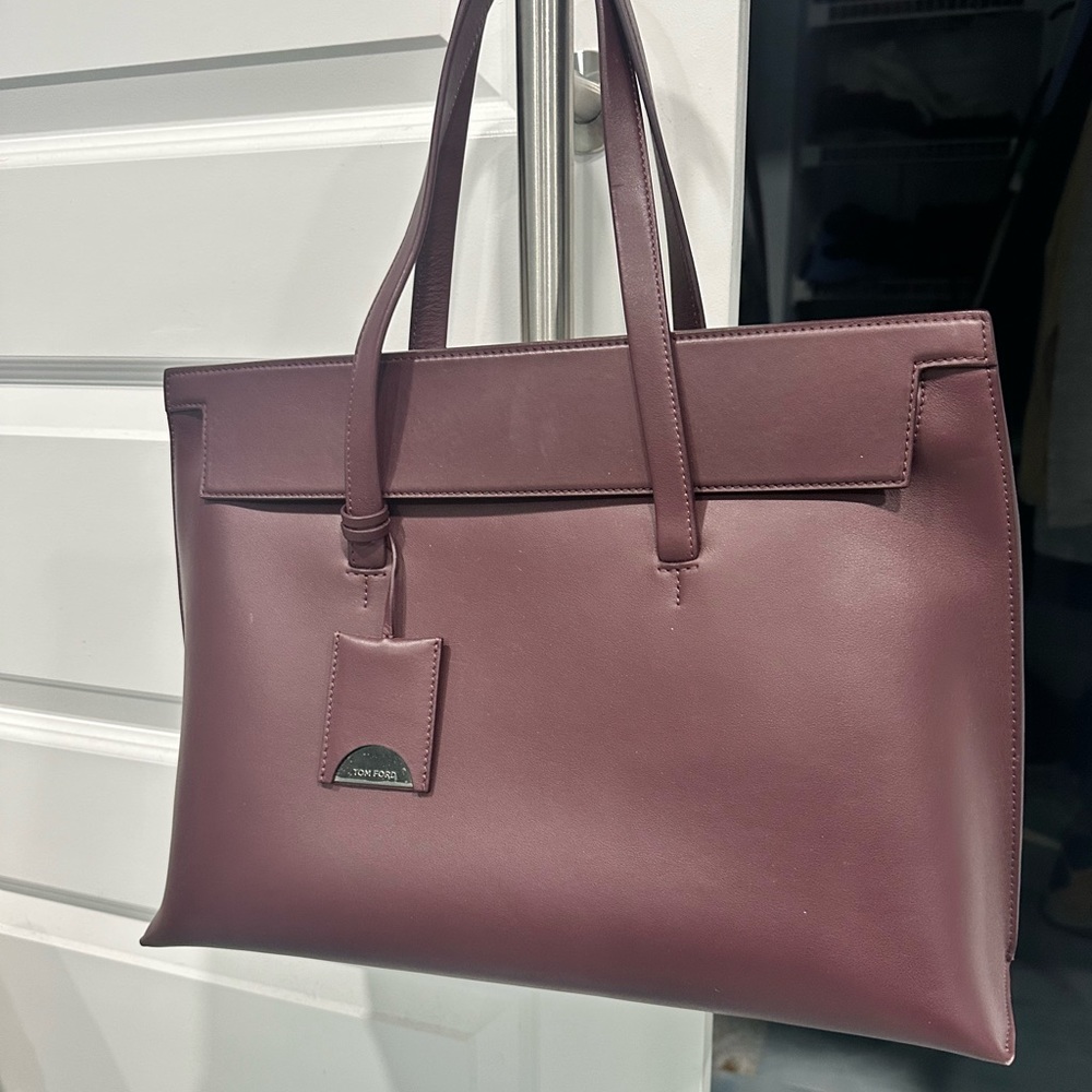 Tom Ford Wine colored tote